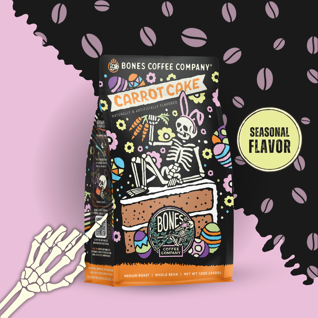 Carrot Cake Easter Flavored Coffee | 12oz | Ground & Whole