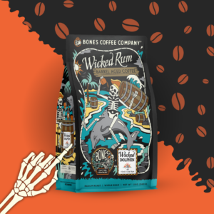 Wicked Rum Barrel-Aged Coffee | 12oz | Whole Bean