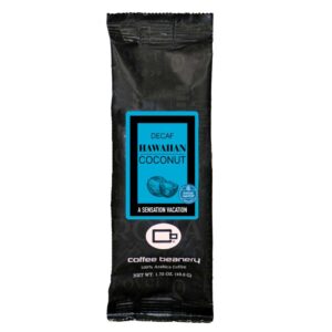 Hawaiian Coconut SWP Decaf Flavored Coffee | 1.75 oz One Pot