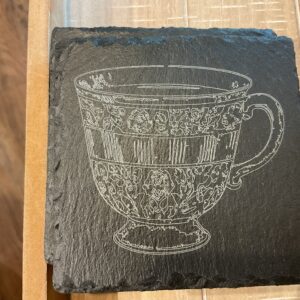 Slate coaster 4