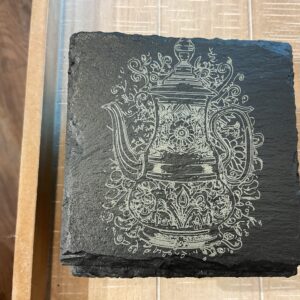 Slate coaster 11