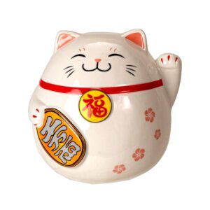 Lucky Cat Coin Back 7"H (1/12)