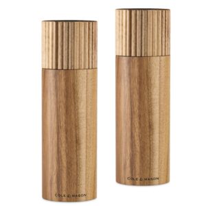 Cole & Mason Galloway Acacia Salt & Pepper Mill Set