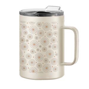 Oggi Insulated Tumbler - Daisy (420 ml, 14 oz)