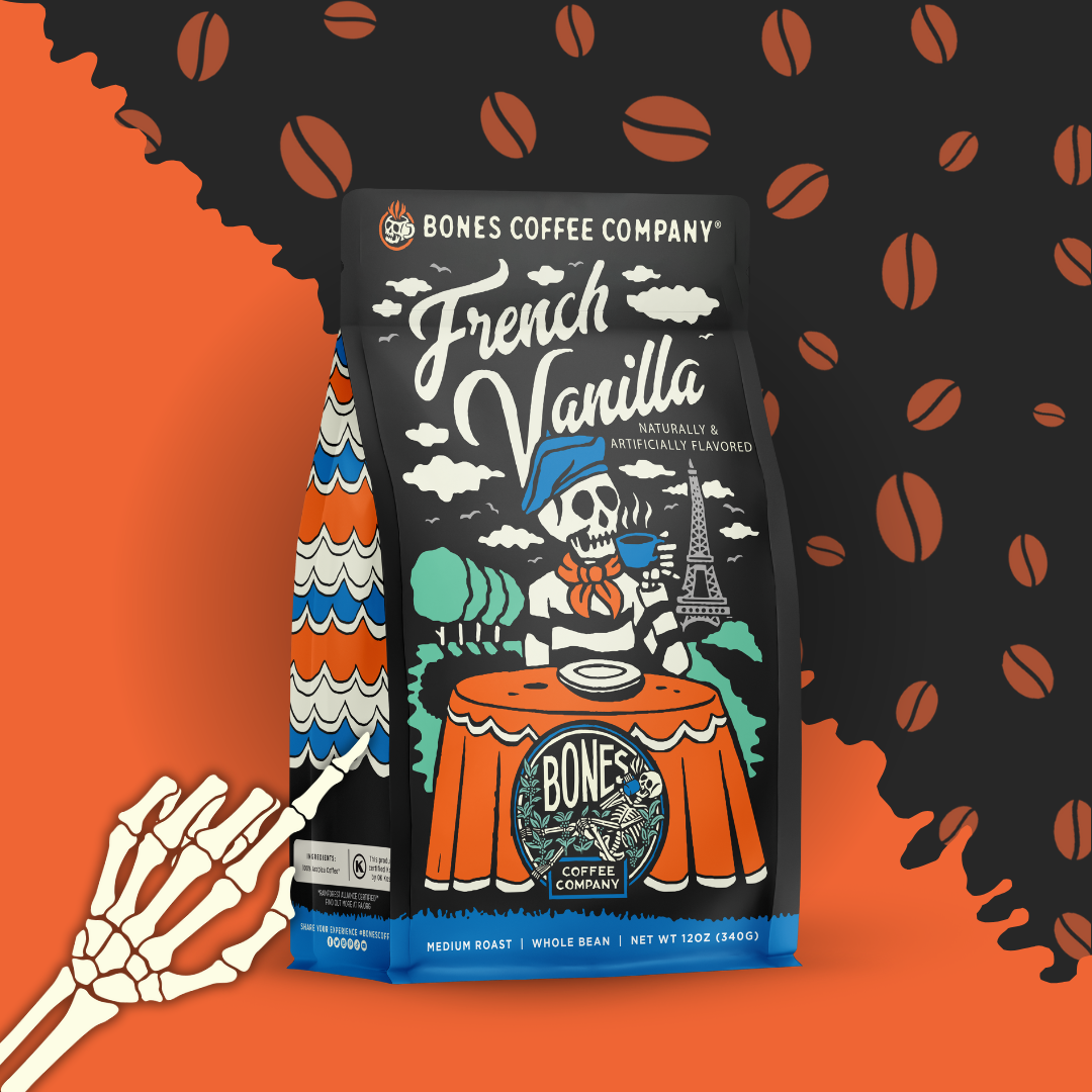 French Vanilla Flavored Coffee | 12oz | Whole Bean & Ground
